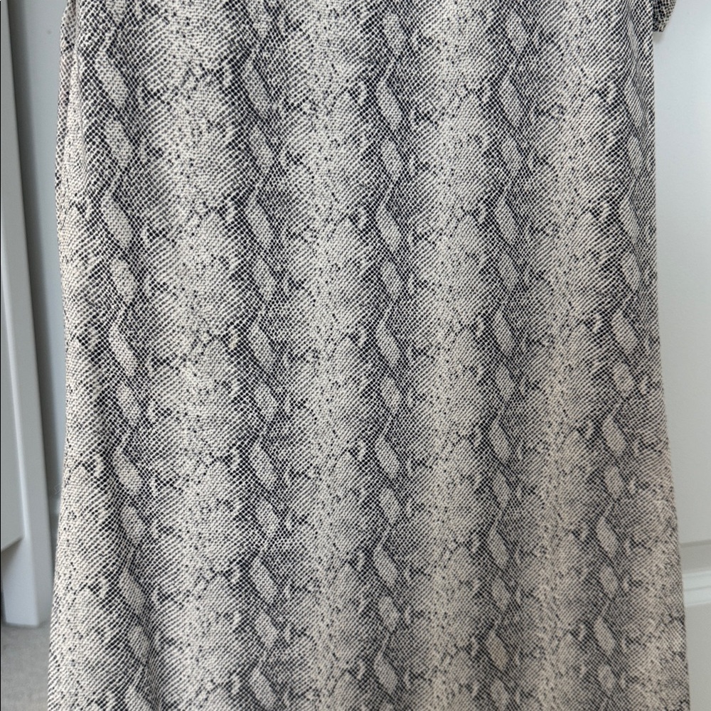 Guess Python Print Capped Sleeve Bodycon Dress Wi… - image 5